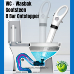 Turbo Druckluftstößel für die Toilette