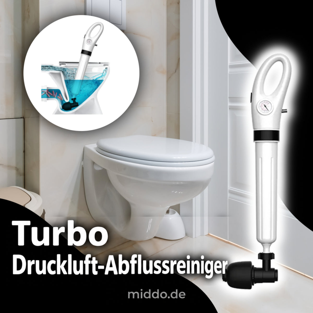 Turbo Abflussreiniger für das Badezimmer