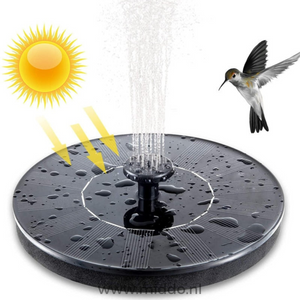 Umweltfreundlicher Brunnen für Becken und Teiche mit unserem Solar Oasis™