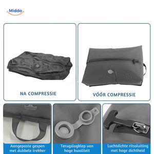 vacubag Tasche für vor und nach der Kompression mit Handgriff und Luftventil