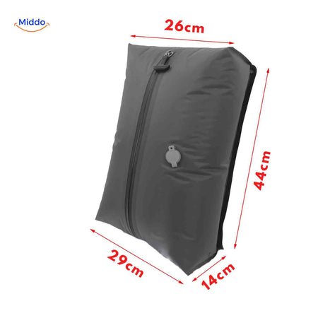 Vacubag Tasche wasserdichte Kompression Reisetasche mit Ventil und Reißverschluss www.middo.nl
