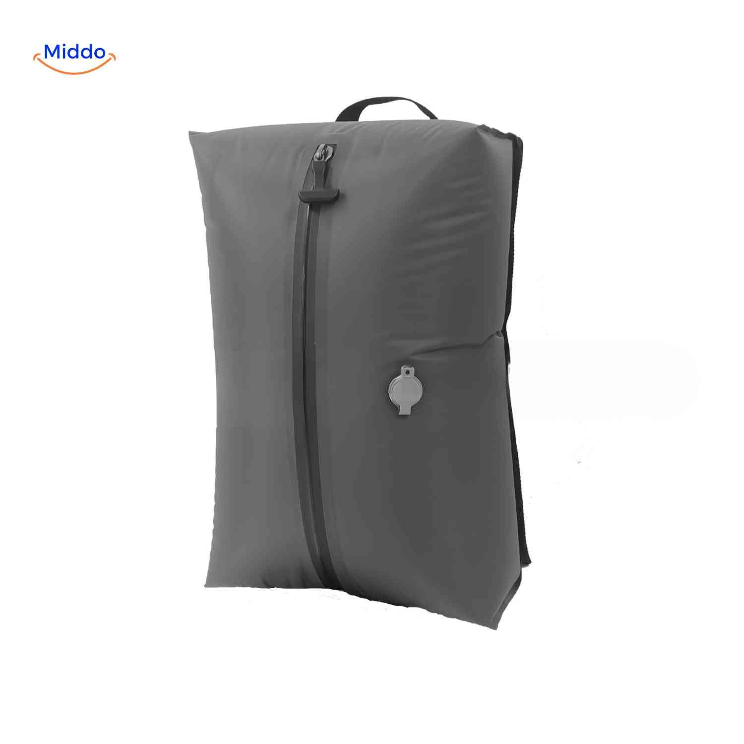 vacubag Tasche wasserdichter Kompressionsbeutel mit Reißverschluss und Griff www.middo.nl