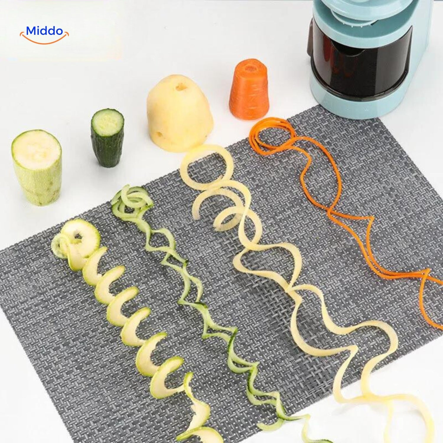 Vega™ Spiralschneider 4 In 1 Gemüseschneider Und Salatmacher