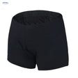 Schwarze Radunterhose für Damen von vorn