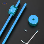 vibeclean Goldene Gabelset mit Zubehör