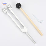 vibecleantm Heilungsstimmungsforkenset Silberne Zahnradspitze 245 cm