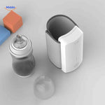 warmiboo Flaschenwärmer von oben mit Babyflasche www.middo.nl