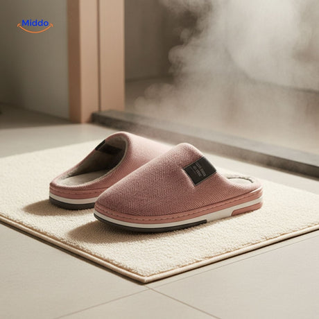 Warmtique Pantoffeln in Rosa für Damen – Gemütliche Hausschuhe für warme Füße. Besuchen Sie uns auf !