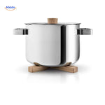 woodinex onderzetter eikenhouten onderzetter voor pannen met strak design www.middo.nl