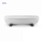 woodinex Untersetzer moderne Keramikkelle mit minimalistischem Untersetzer www.middo.nl