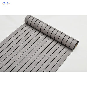 Woodline selbstklebende PVC-Wandpaneele – Hellgrau – GS003