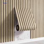 woodline wandpanelen donkerbruin houtlook rolpaneel www.middo.nl