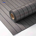 woodline wandpanelen grijs houtlook rolpaneel detail www.middo.nl