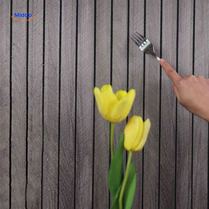 Woodline Wandpaneele grau Holzoptik Struktur Detail