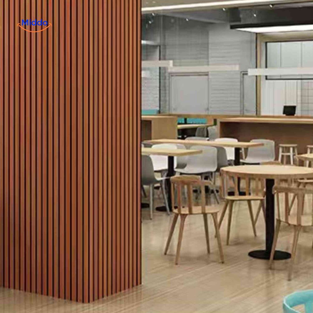 Woodline Wandpaneele Deckenlamellen-Design
